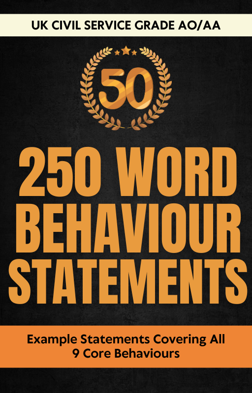 Administrative Assistant (AA) 250 Word Statement Example - Changing & Improving Behaviour