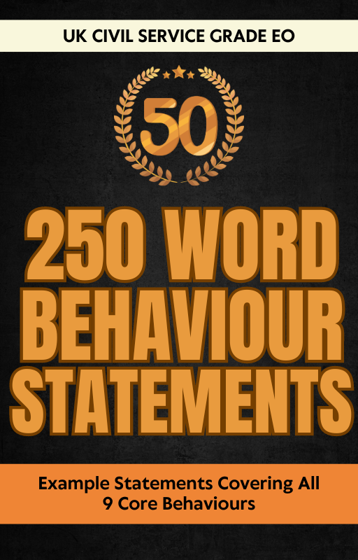 Executive Officer (EO) 250 Word Statement - Changing & Improving Behaviour
