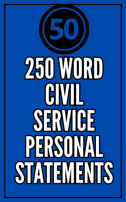 50 Civil Service Competency Statements