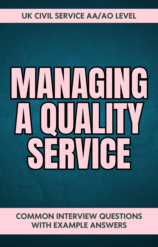 AA/AO Managing a Quality Service Interview Questions & Answers