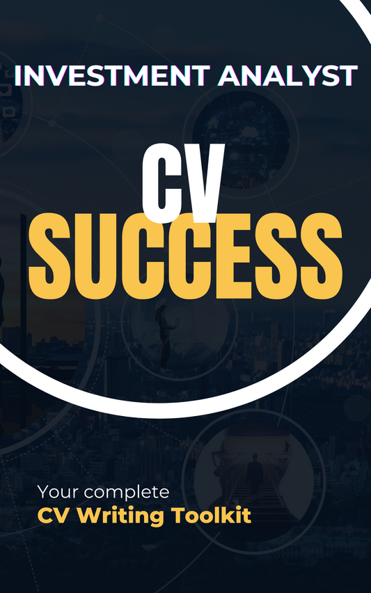 Investment Analyst CV Writing Toolkit