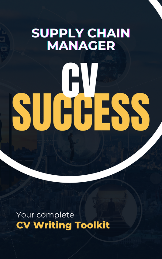 Supply Chain Manager CV Writing Toolkit