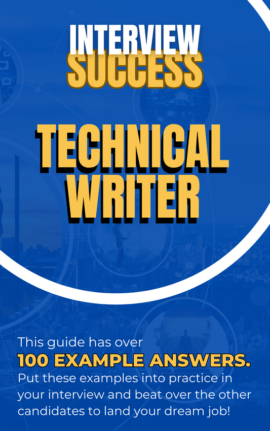 Technical Writer Interview Questions & Answers