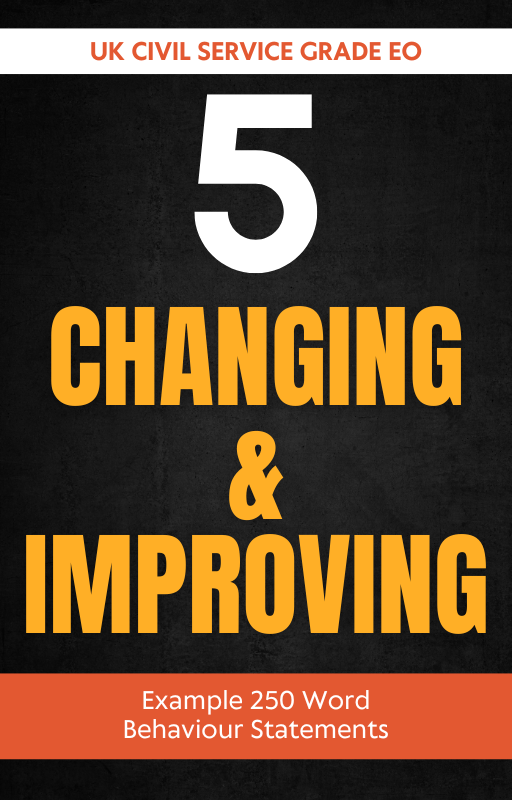 Changing and Improving 250 Word Statements for Executive Officer (EO) Grade Roles