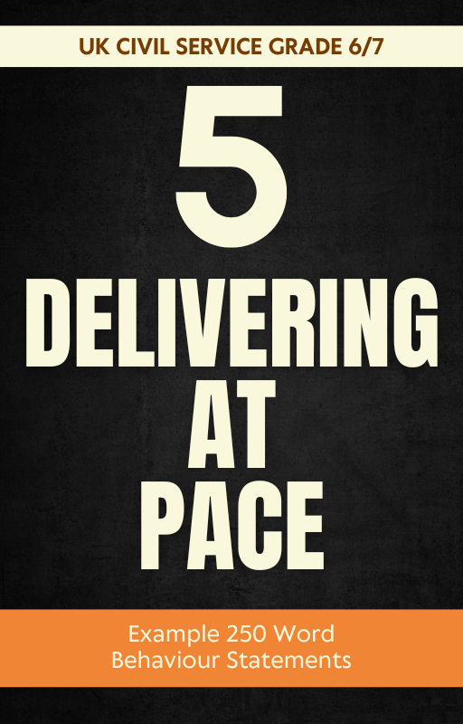 Delivering at Pace 250 Word Statements for Grade 6/7 Roles