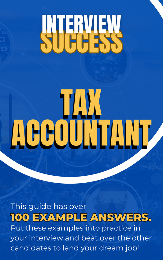 Tax Accountant Interview Questions & Answers