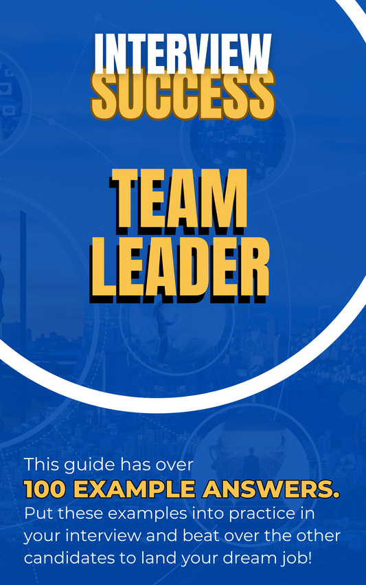 Team Leader Interview Questions & Answers