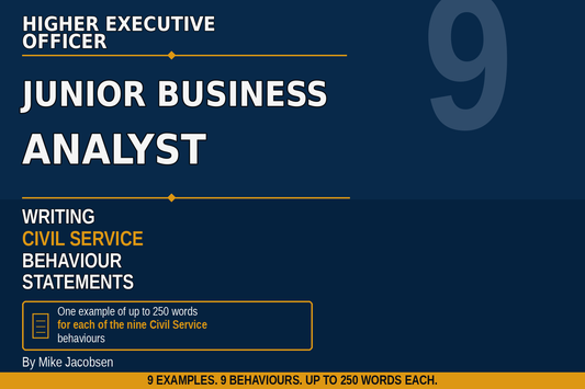 9 HEO Junior Business Analyst Civil Service Behaviour Statements