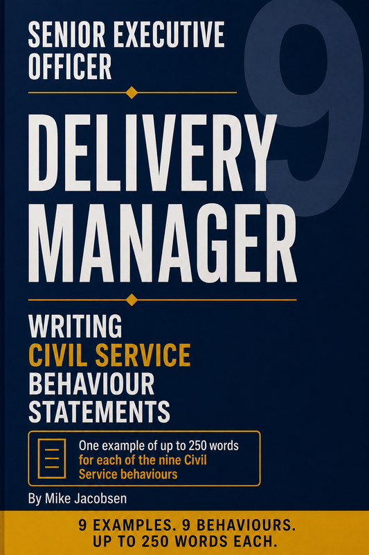 9 SEO Delivery Manager Civil Service Behaviour Statements