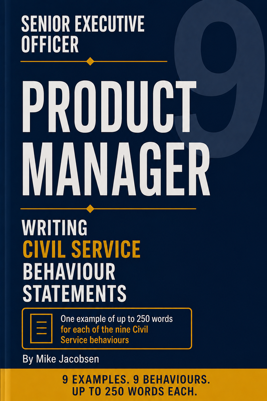 9 SEO Product Manager Civil Service Behaviour Statements