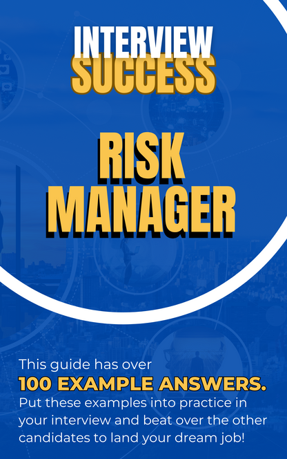 Risk Manager Interview Questions & Answers