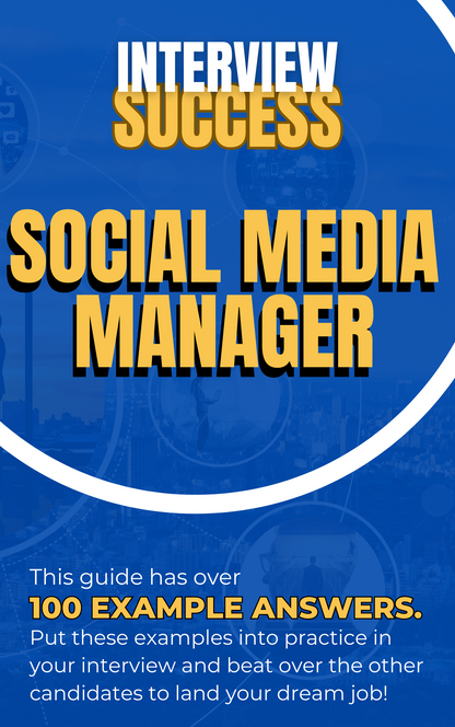 Social Media Manager Interview Questions & Answers