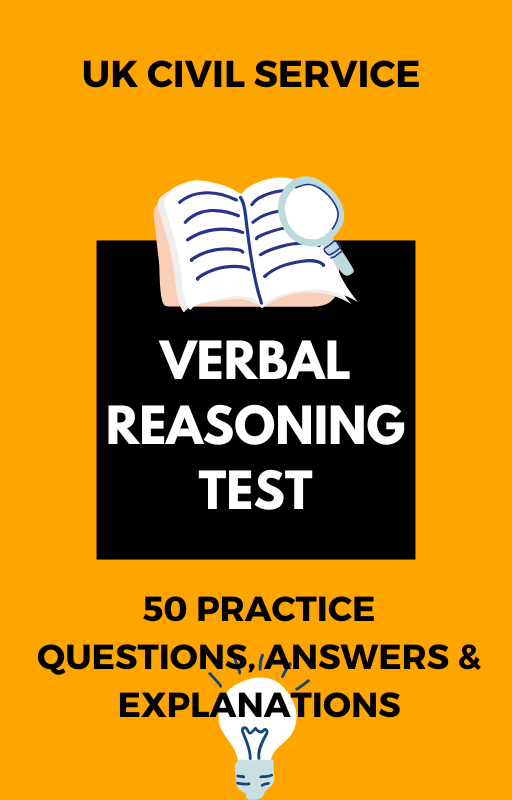 Civil Service Verbal Reasoning Practice Pack: 50 Questions with Answers