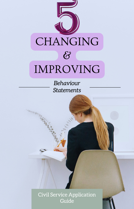 5 Changing & Improving Behaviour Statements