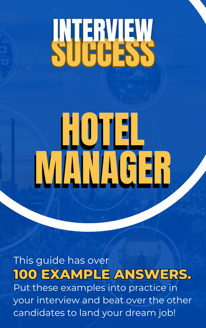 Hotel Manager Interview Questions & Answers