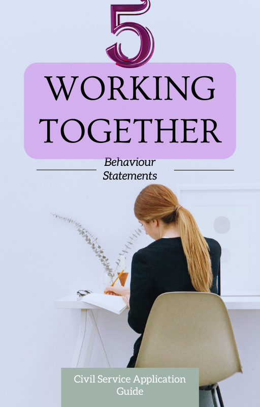 5 Working Together Behaviour Statements